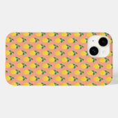 Coques Case-Mate iPhone Citron simple (Verso (horizontal))