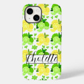 Coques Case-Mate iPhone Citron vert fruit jaune citron (Verso)
