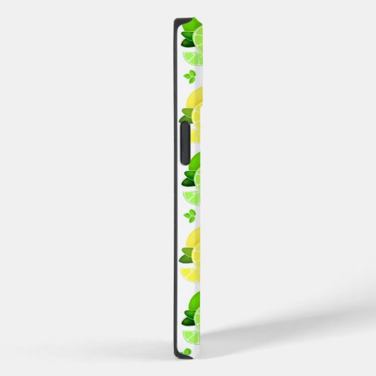 Coques Case-Mate iPhone Citron vert fruit jaune citron (Verso / Droite)