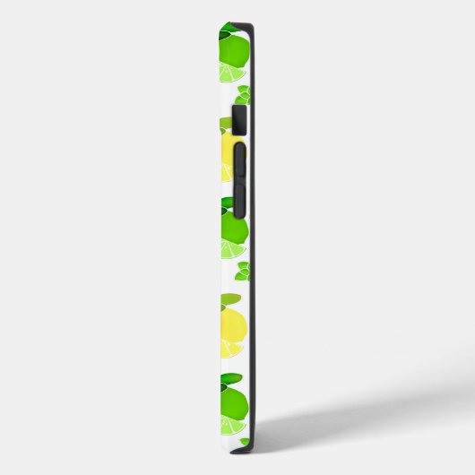 Coques Case-Mate iPhone Citron vert fruit jaune citron (Verso / Gauche)