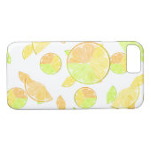 Coques Case-Mate iPhone citron vert orange tranches fruits agrumes nature (Dos (Horizontal))
