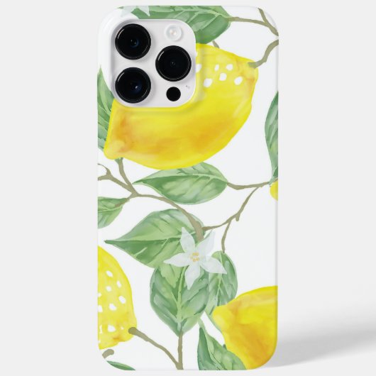 Coques Case-Mate iPhone Citronnier (Verso)