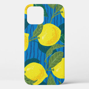 Case-Mate iPhone Case Citrons Citrus : Vintage À Dessin À La Main Sans C