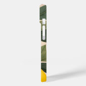 Coques Case-Mate iPhone Citrons d'or sur vert (Verso / Gauche)