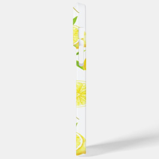 Coques Case-Mate iPhone Citrons et feuilles (Verso / Gauche)