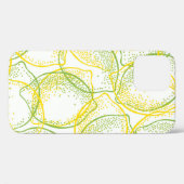 Coques Case-Mate iPhone Citrons et Limes : Motif frais. (Verso (horizontal))
