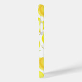 Coques Case-Mate iPhone Citrons et motif feuille (Verso / Gauche)