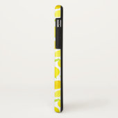 Coques Case-Mate iPhone  Citrons jaunes en aquarelle. Ajouter un nom. (Dos/Gauche)