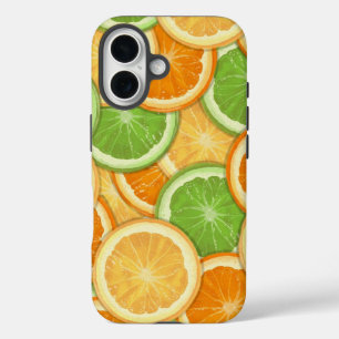Coques iPhone 16 Citrons, Limes et Oranges 