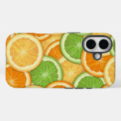 Coques Case-Mate iPhone Citrons, Limes et Oranges (Verso (horizontal))
