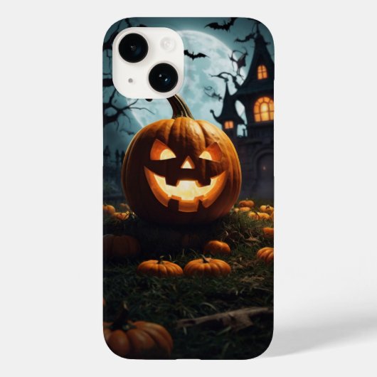Coques Case-Mate iPhone Citrouille (Verso)
