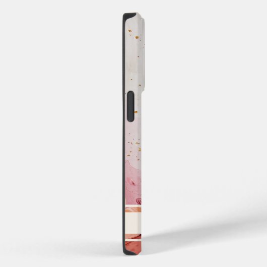 Coques Case-Mate iPhone citrouille aquarelle chute design avec nom (Verso / Droite)