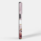 Coques Case-Mate iPhone citrouille aquarelle chute design avec nom (Verso / Droite)
