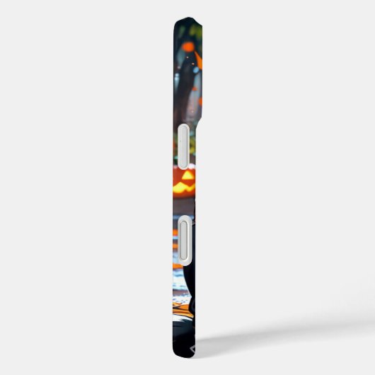 Coques Case-Mate iPhone Citrouille Cat Boy (Verso / Droite)