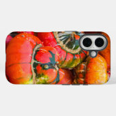 Coques Case-Mate iPhone Citrouille coloré (Verso (horizontal))