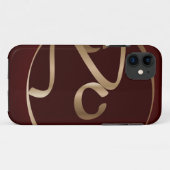 Coques Case-Mate iPhone Citrouille dans le noir (Dos (Horizontal))
