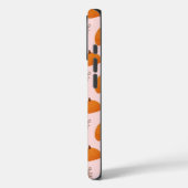 Coques Case-Mate iPhone Citrouille d'automne Motif rose (Verso / Gauche)