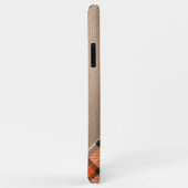 Coques Case-Mate iPhone Citrouille d'automne personnalisé Orange Brown Tar (Dos/Droite)