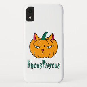 Case-Mate iPhone Case Citrouille de chat roux de magie d'Halloween Hocus