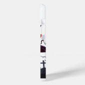 Coques Case-Mate iPhone Citrouille d'Halloween, Casquette sorcier et chats (Verso / Gauche)