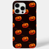 Coques Case-Mate iPhone Citrouille D'Halloween, Citrouille Orange Trou Ou (Verso)