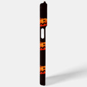 Coques Case-Mate iPhone Citrouille D'Halloween, Citrouille Orange Trou Ou (Verso / Droite)