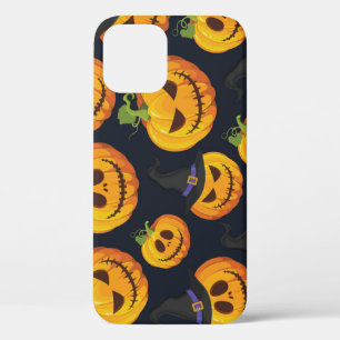 Case-Mate iPhone Case Citrouille d'Halloween : Motif de sorcière Vintage