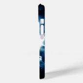 Coques Case-Mate iPhone citrouille d'Halloween sous la pluie (Verso / Gauche)