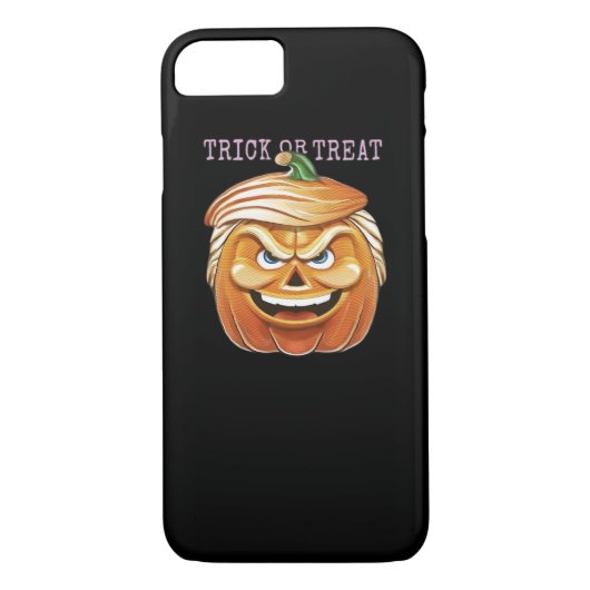 Coques Case-Mate iPhone Citrouille Donald, Funny Halloween Classic effraya (Dos)