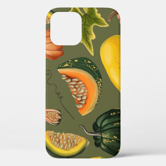 Coques Case-Mate iPhone Citrouille et Feuille : Végétation d'automne (Verso)
