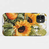 Coques Case-Mate iPhone Citrouille Feuille en chute d'automne (Dos (Horizontal))