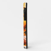 Coques Case-Mate iPhone Citrouille Feuille en chute d'automne (Dos/Gauche)