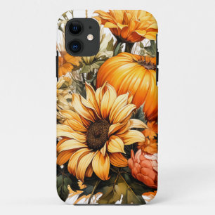 Case-Mate iPhone Case Citrouille Feuille en chute d'automne