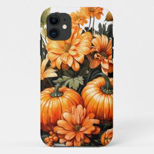 Case-Mate iPhone Case Citrouille Feuille en chute d'automne