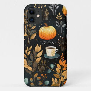 Case-Mate iPhone Case Citrouille Feuille en chute d'automne