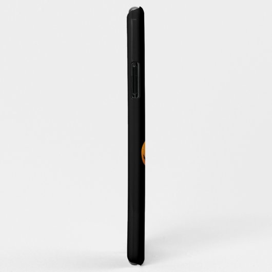 Coques Case-Mate iPhone Citrouille Halloween Jack-o'-lantern Éffrayant (Dos/Droite)