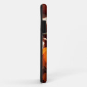 Coques Case-Mate iPhone Citrouille halloween Jack-o'-lantern orange citrou (Dos/Droite)