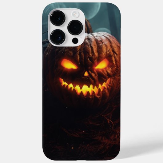 Coques Case-Mate iPhone Citrouille mal (Verso)