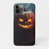 Coques Case-Mate iPhone Citrouille mal (Dos)
