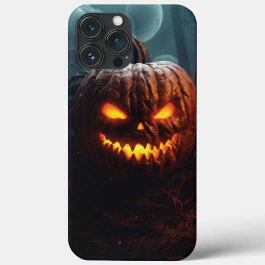 Coques Case-Mate iPhone Citrouille mal (Verso)
