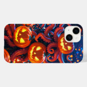 Coques Case-Mate iPhone Citrouille octo (Verso (horizontal))