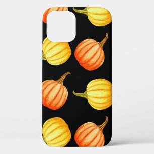 Case-Mate iPhone Case Citrouille orange : Motif d'aquarelle transparente