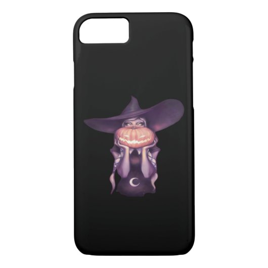 Coques Case-Mate iPhone Citrouille Peekabo (Dos)