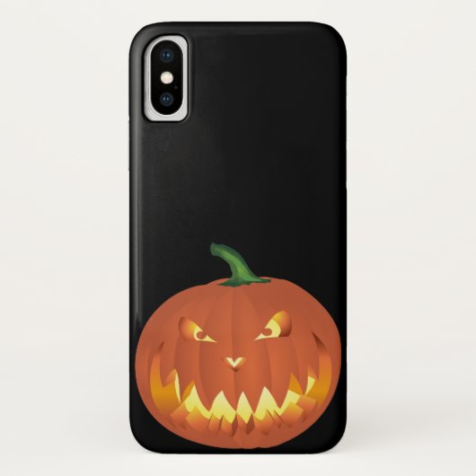 Coques Case-Mate iPhone Citrouille pour Halloween 4 (Dos)
