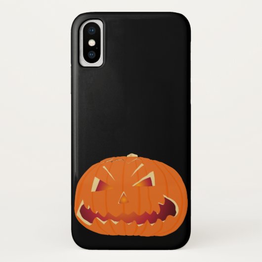 Coques Case-Mate iPhone Citrouille pour Halloween 5 (Dos)