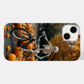 Coques Case-Mate iPhone Citrouille Ride Skeleton (Verso (horizontal))