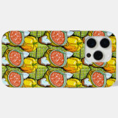 Coques Case-Mate iPhone Citrouille & Soupe Motif Automne Halloween (Verso (horizontal))