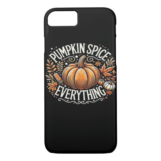 Coques Case-Mate iPhone Citrouille Spice Tout Slogan Citation (Dos)