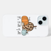 Coques Case-Mate iPhone Citrouille tendance d'automne | Citation “C'est l' (Verso (horizontal))