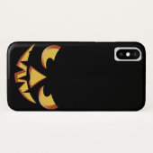 Coques Case-Mate iPhone Citrouille visage 3 pour Halloween (Dos (Horizontal))